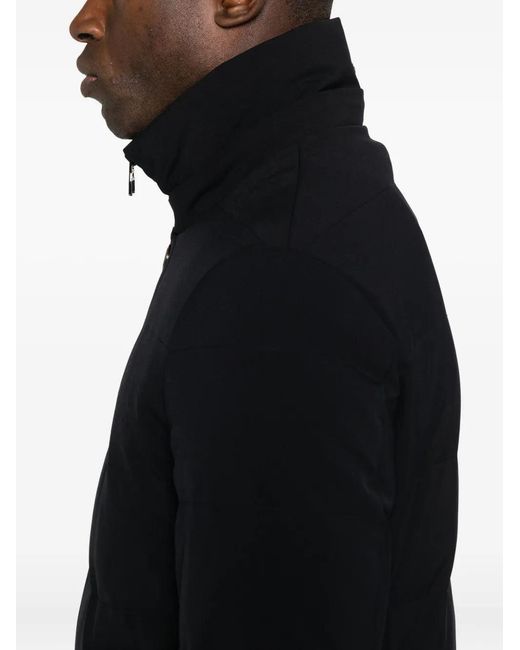 Montecore Men`s Down Gededed Down Jacket in het Black