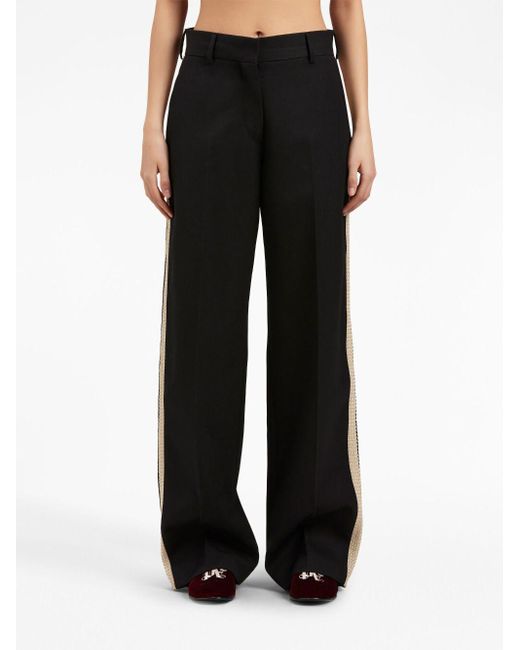 Palm Angels Black Pants & Shorts