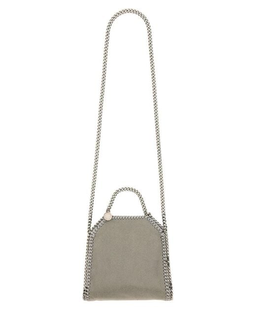 Stella McCartney Gray Tiny Falabella Tote Bag