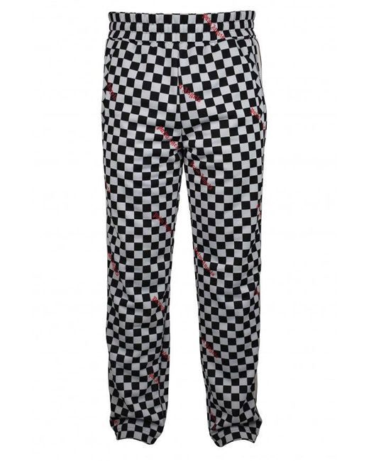 Palm Angels Joggingbroek Wit in het Black