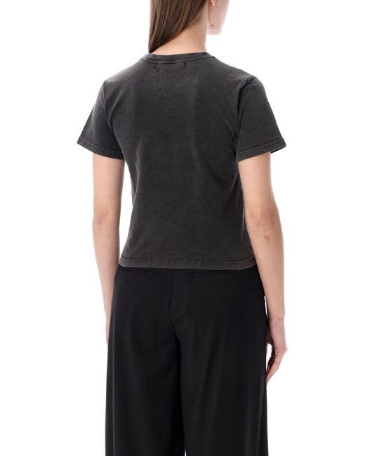 OTTOLINGER Black Pierced Fitted T-Shirt