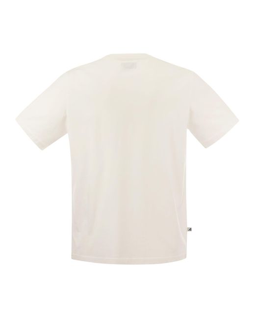 Autry Crew Neck T -Shirt mit Logo in White für Herren