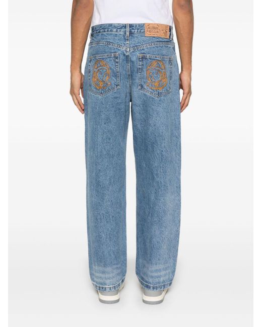Billionaire Blue Astro Denim Cotton Jeans for men
