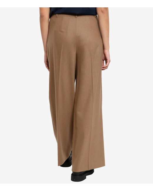 Max Mara Broek Brown in het Natural