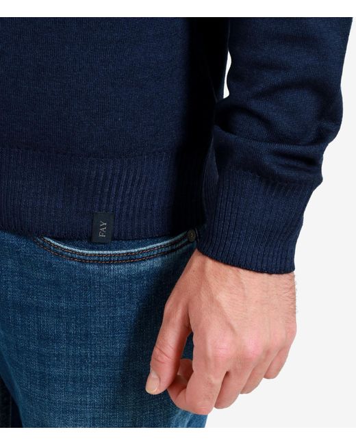 Fay Blue Sweaters for men
