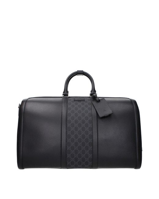 Gucci Black 30L Leather Backpack