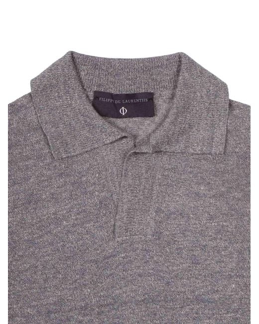PHI FDL Gray Polo Skipper Mc