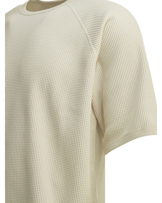 "Wf Light" T-shirt à col rond Goldwin en coloris White