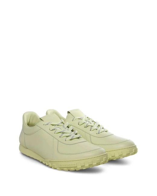 Givenchy Green Leather Sneakers for men