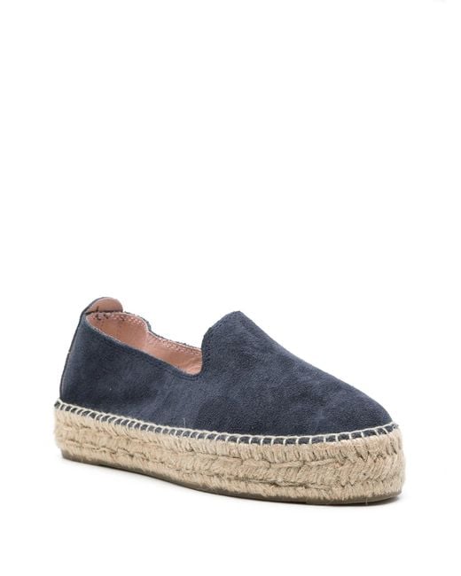 Manebí Blue Double Sole Espadrilles