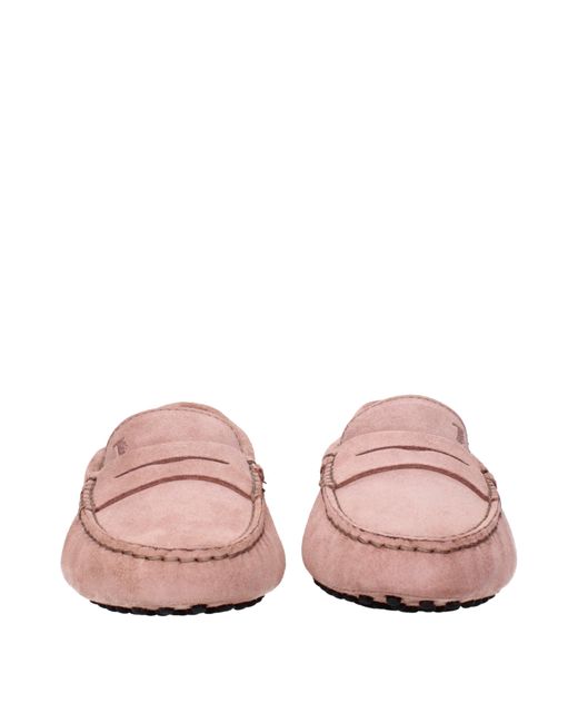 Tod's Tod 's Mocassini Frau Wildleder Pink