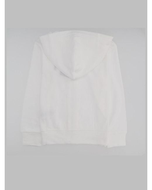 Polo Ralph Lauren White Zipper Hoodie