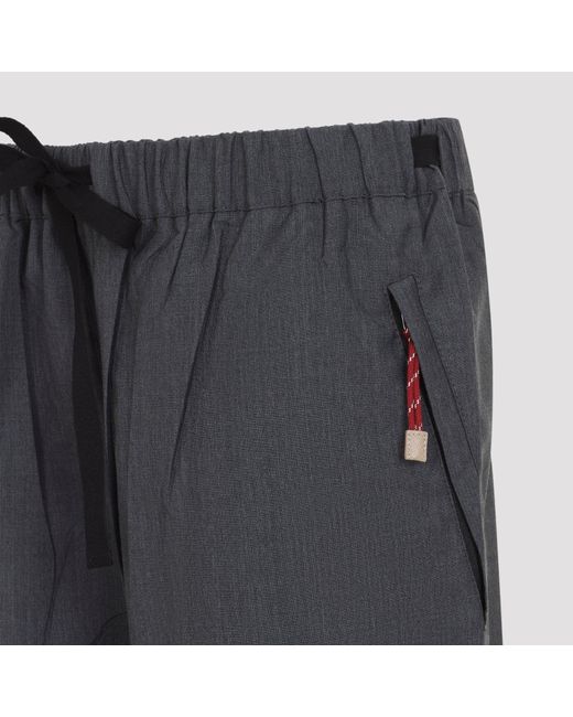 Prada Wollen Broek in het Blue