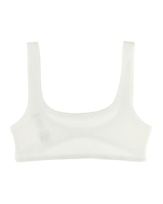 Mc2 Saint Barth White 'Naima' Bikini Top