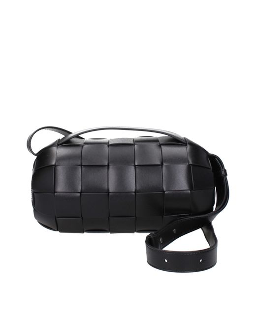 Bottega Veneta Black Boombox Leather Handbag