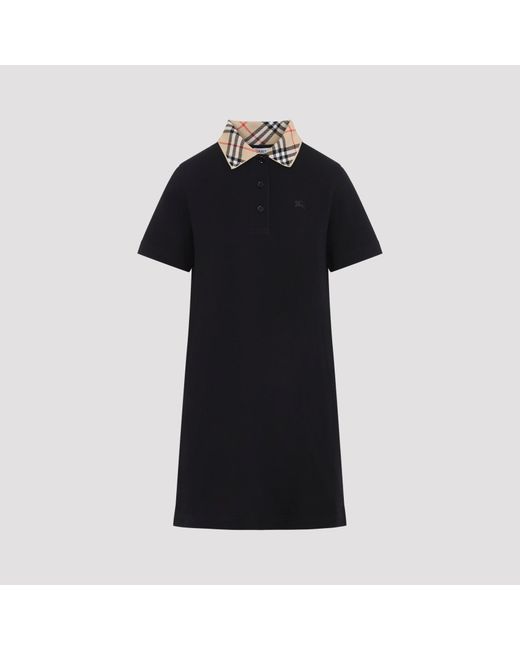 Burberry Black Iris Polo Dress