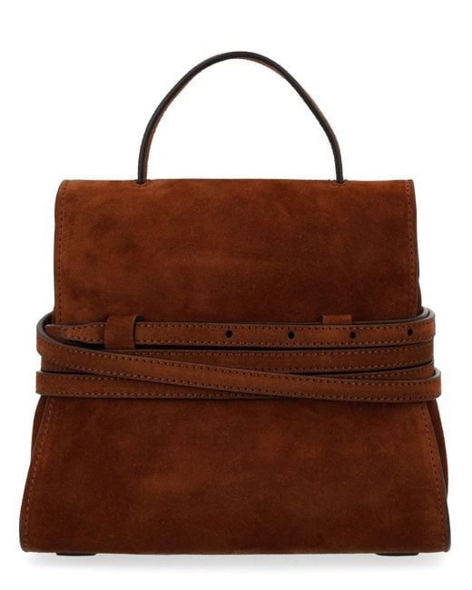 Moschino Brown Chic Mini Handbag