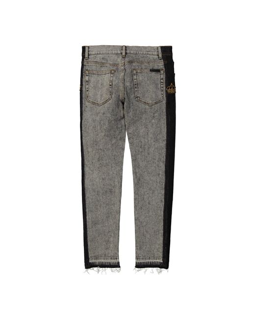 Dolce & Gabbana Skinny Denim Jeans in Gray für Herren
