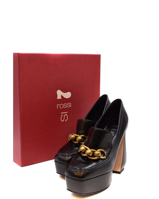SI ROSSI Black Décolleté