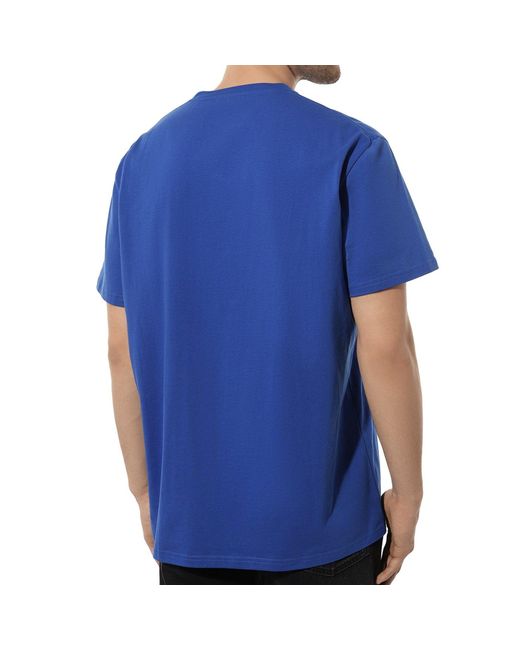 Alexander McQueen Logo T -Shirt in Blue für Herren
