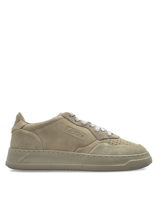 Autry Brown Medalist Low Nab/Sue Shoes