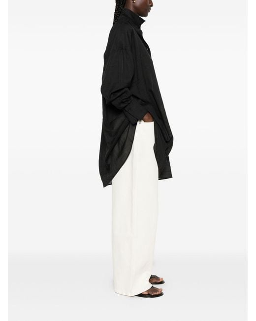 Totême  Black Cotton Blend Shirt