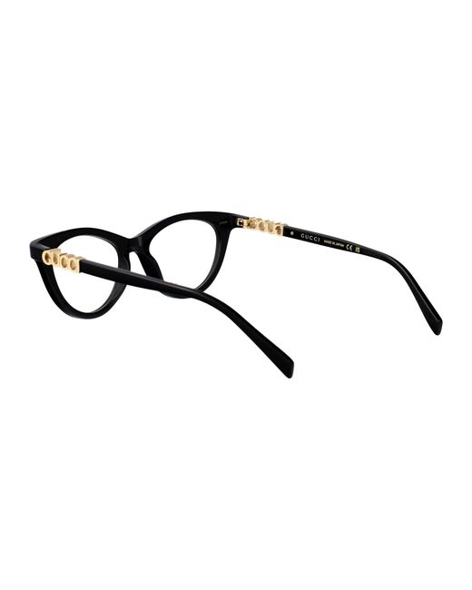 Gucci Black Eyeglasses Gg2034O 001 Transpare/17/140