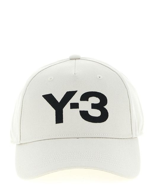 Y-3 Gray Classic Logo' Cap for men