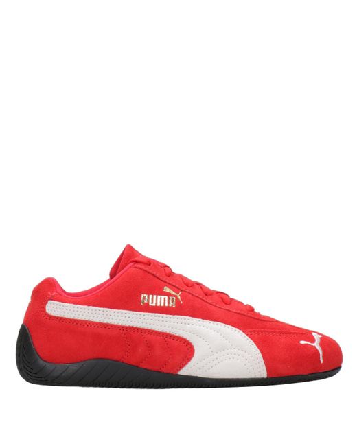 PUMA Sneakers Rood+wit in het Red voor heren