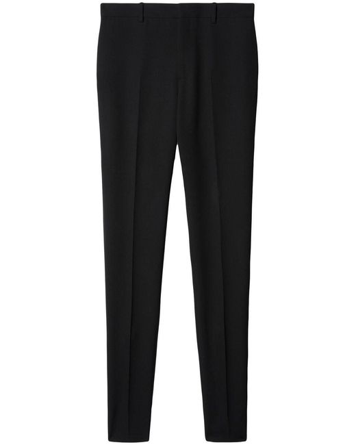 Off-White c/o Virgil Abloh Black Wool Skinny Trousers for men