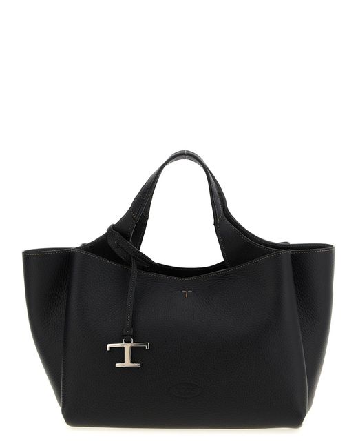 Tod 's Mini-sac à main en cuir Tod's en coloris Black