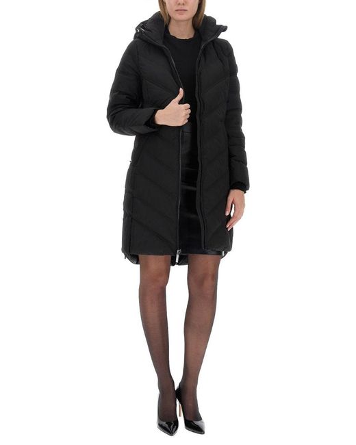 MICHAEL Michael Kors Black Hooded Parka Jacket