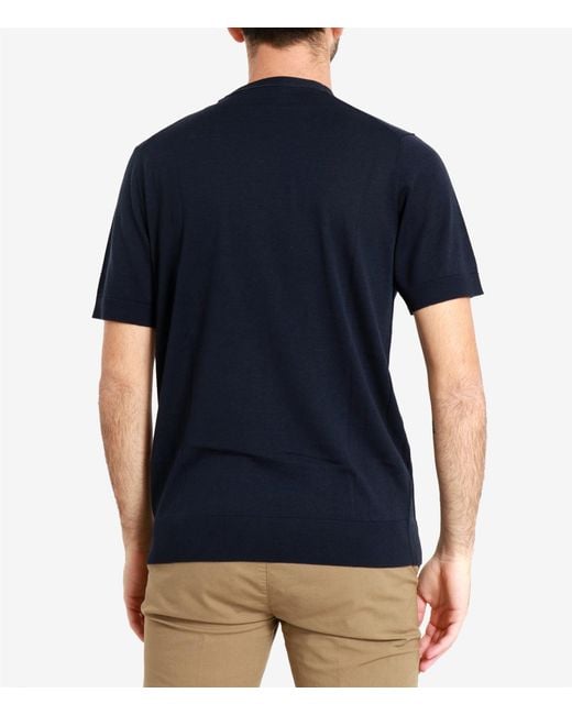 Paolo Pecora Blue Sweaters