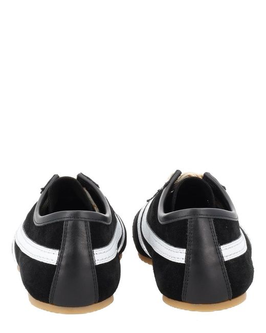 Dries Van Noten Black Suede Sneakers for men