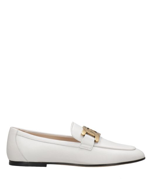 Tod's White Sandals