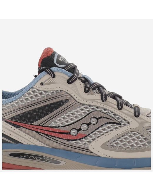 Saucony Gray Sneakers Tessuto