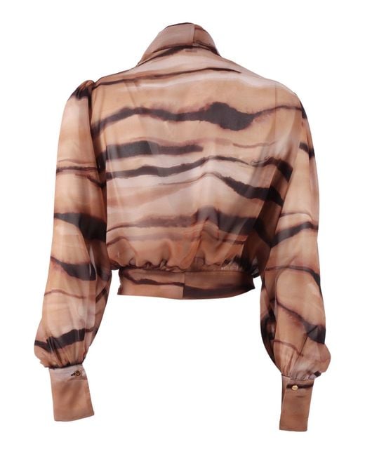 Elisabetta Franchi Brown I Have To Go To The Hospital