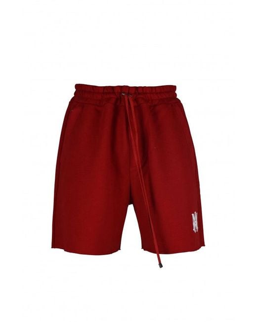 Amiri Korte Broek Rood in het Red voor heren