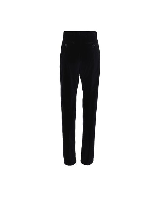 Dolce & Gabbana Black Classic Trousers for men