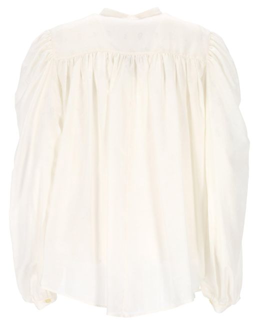 Etro White Weißes Frontknopfhemd