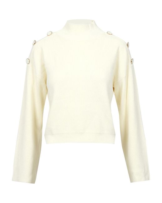 Kaos Truien Crème in het White