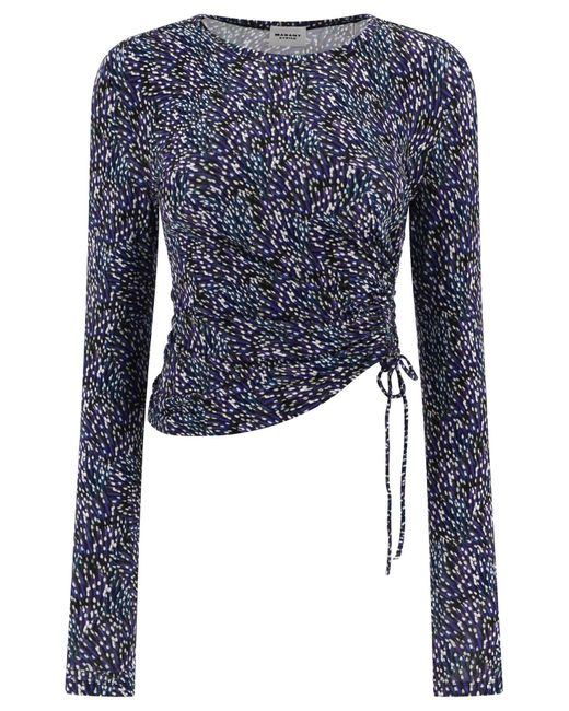 Isabel Marant Blue Jazzy Top