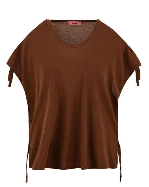 Drumohr Brown T Shirts And Polos