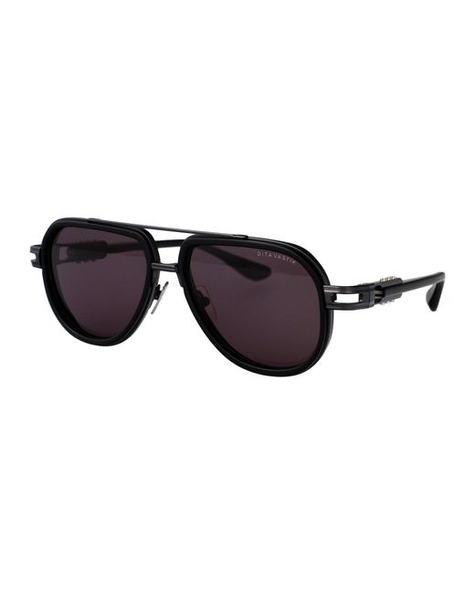 Dita Eyewear Black Aviator Sunglasses Dts441 A 02 02