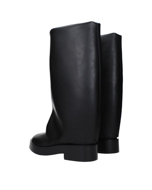Casadei Black Stivali Donna Pelle Nero
