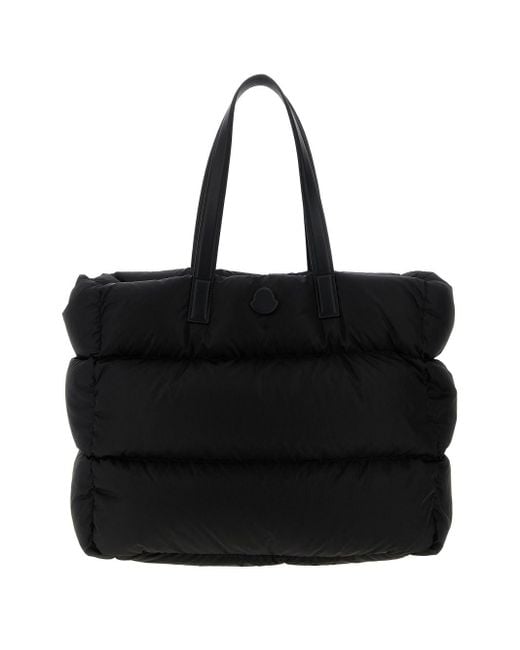Moncler Black 'New Caradoc' Shopping Bag for men