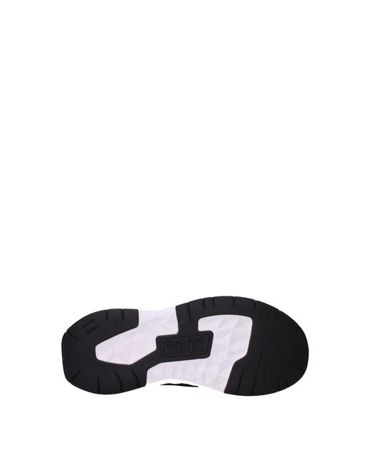 Versace Jeans Black Sneakers Couture Donna Tessuto Nero