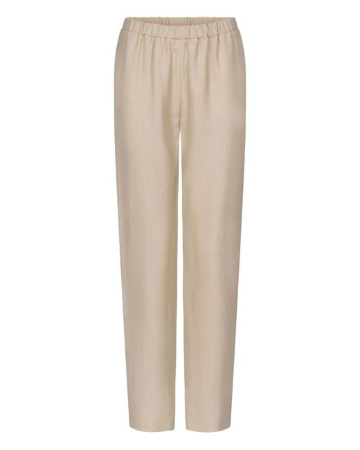 Loulou de Saison Natural Scot Straight Leg Pants