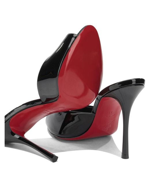 Christian Louboutin Black Heeled Shoes