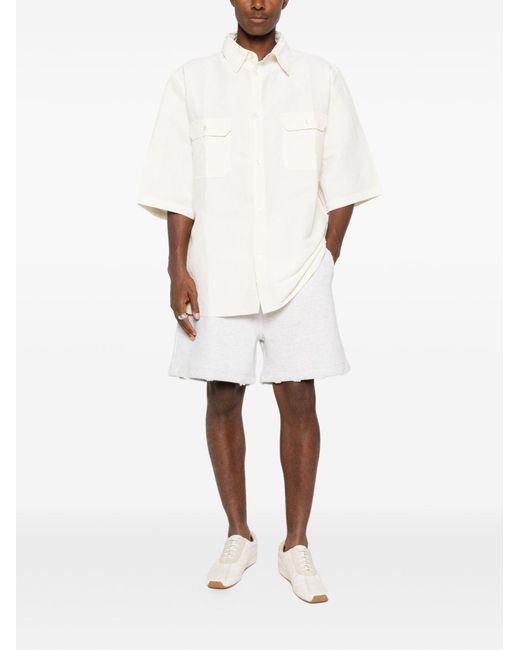 Golden Goose Deluxe Brand White Cotton Shorts for men